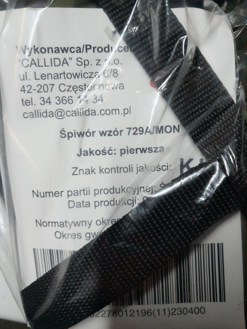 nowy śpiwór 729A