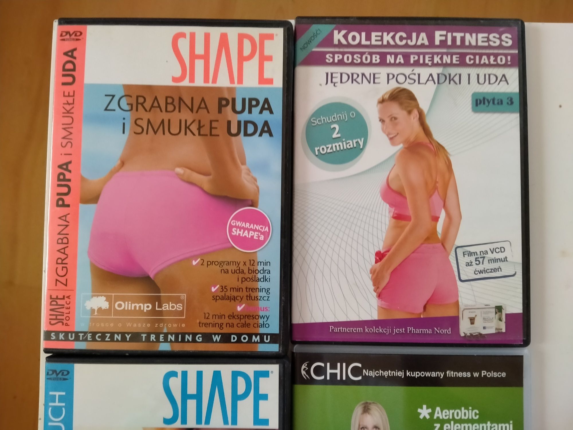 Shape, Chic zestaw filmów dvd