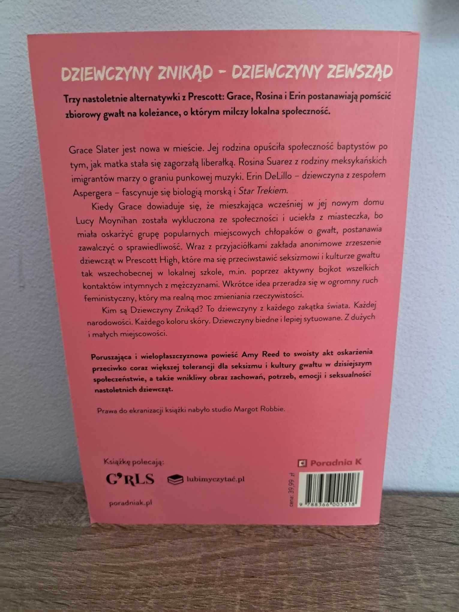"Dziewczyny znikąd" Amy Reed, książka nowa