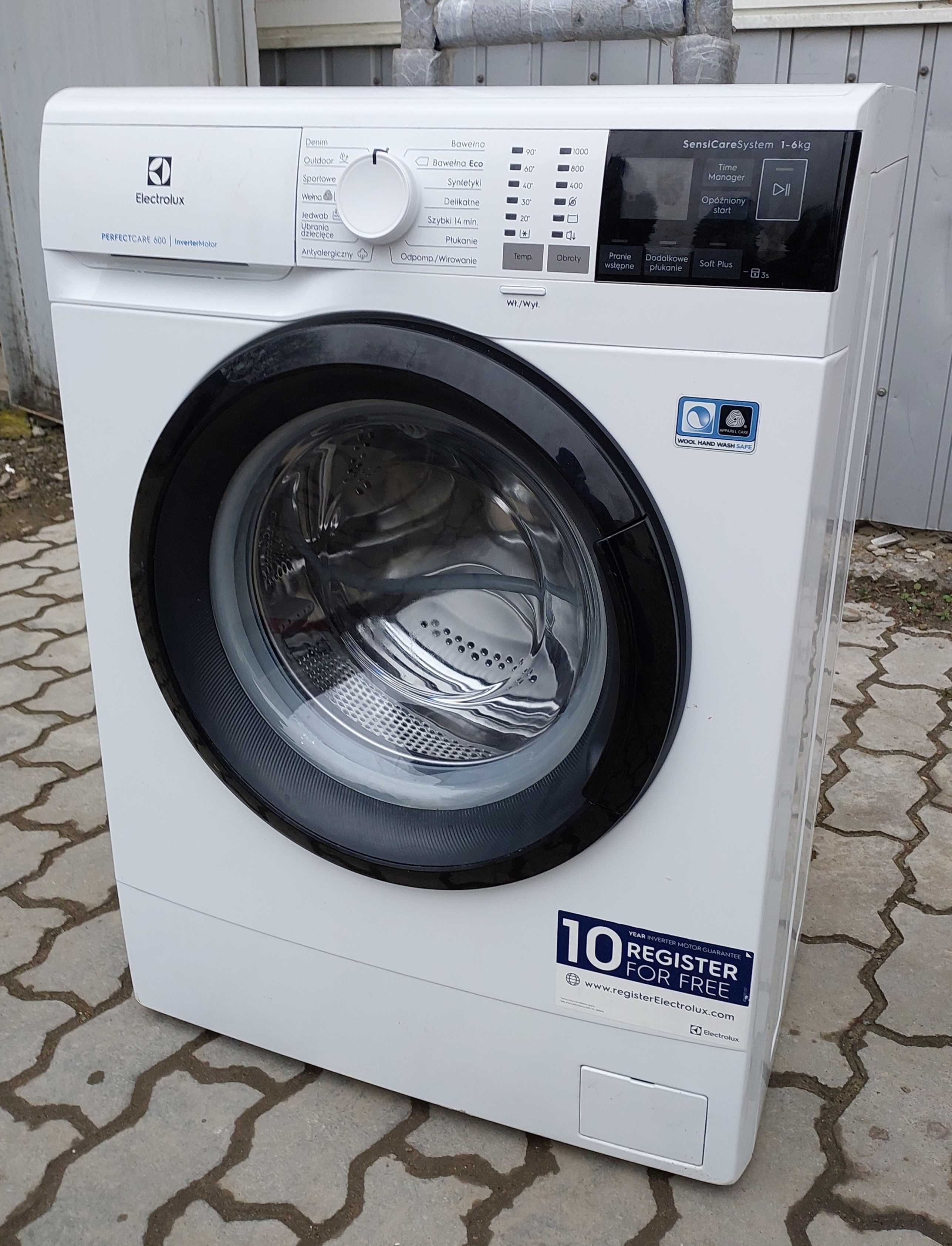 Узкая 40см стиральная машина 6кг А+++ Електролюкс Electrolux EW6S406BP