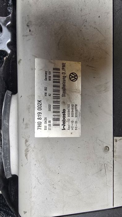 Wabasto 3.0kW VW T5 Okazja