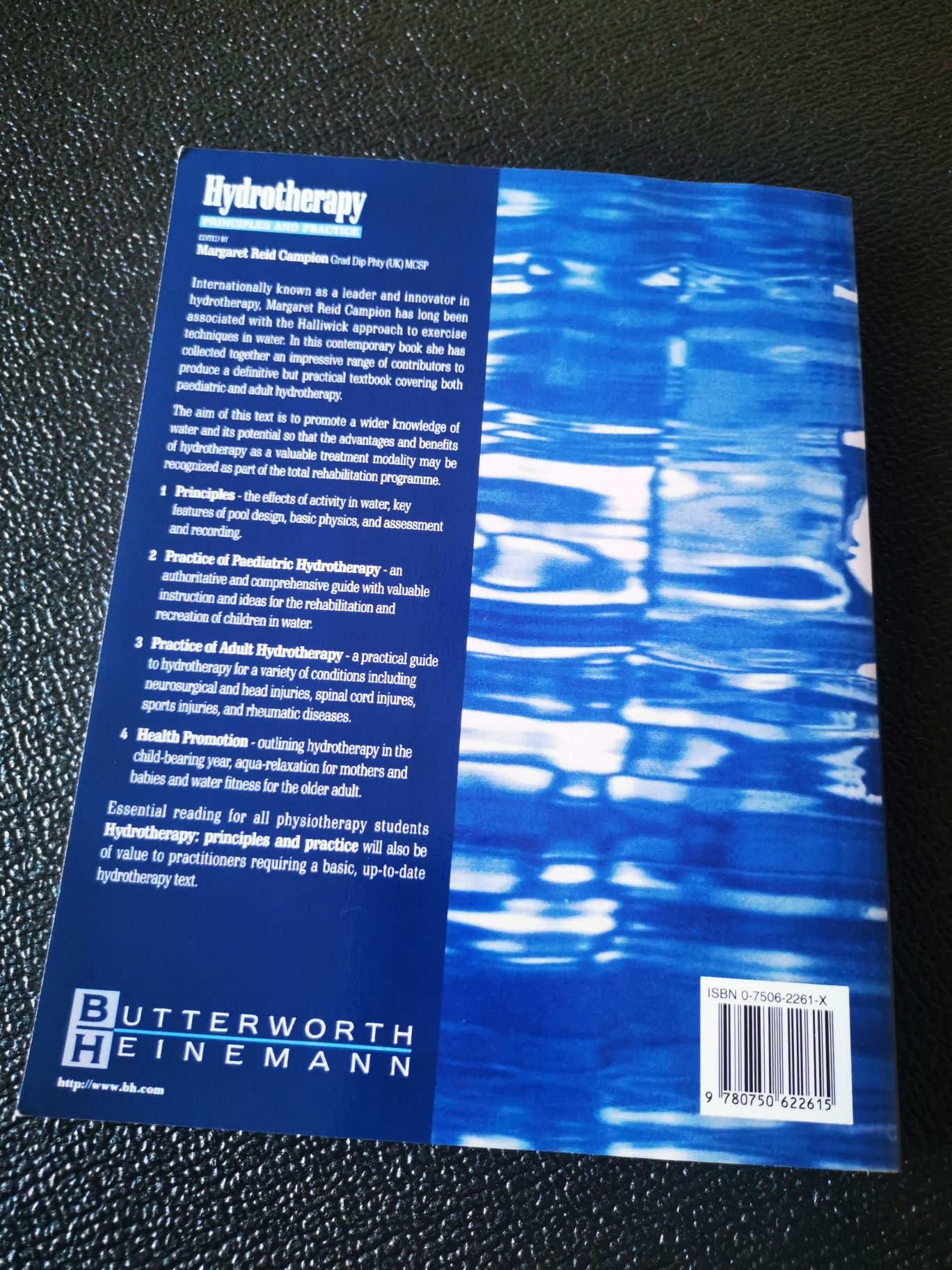 Livro "Hydrotherapy"