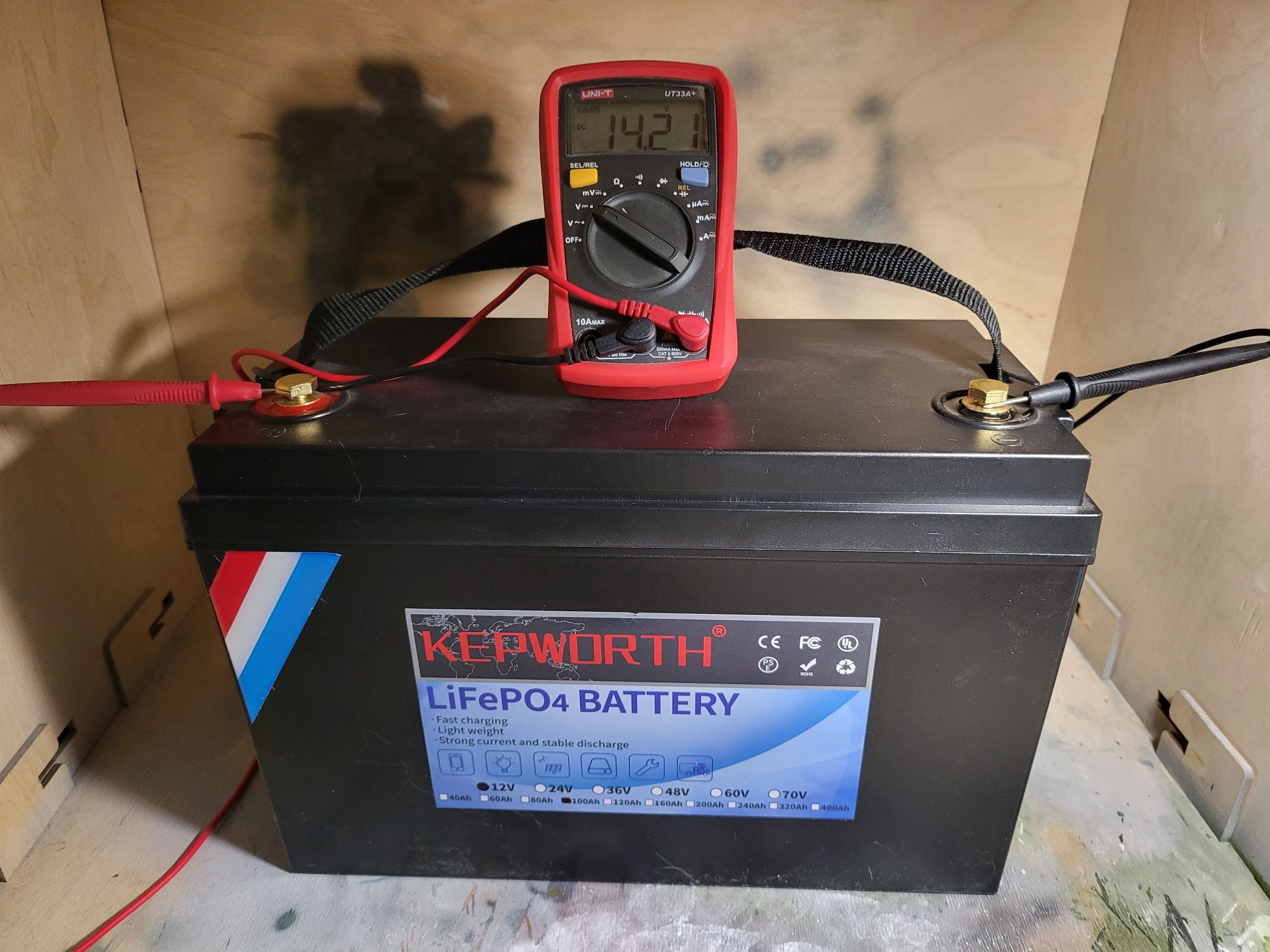 Акумулятор літій ферум полімер LiFePo4 Kepworth 12v 100A