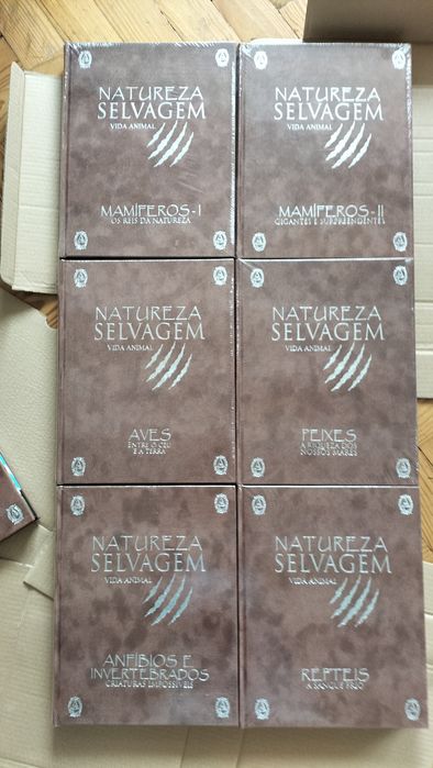 Livros Natureza Selvagem - Vida Animal Edições Abantera
