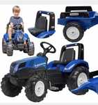 Traktor na pedały dla dzieci duży New Holland Falk