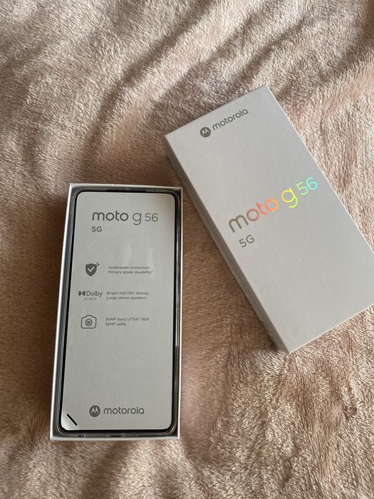 Motorola Moto G56 5G 8/256GB NOWA! Aparat 50MP, Ekran FHD+, 5G