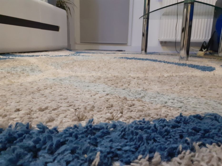 Niebieski dywan 220×160