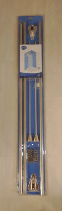 Calha para cortinas de duche