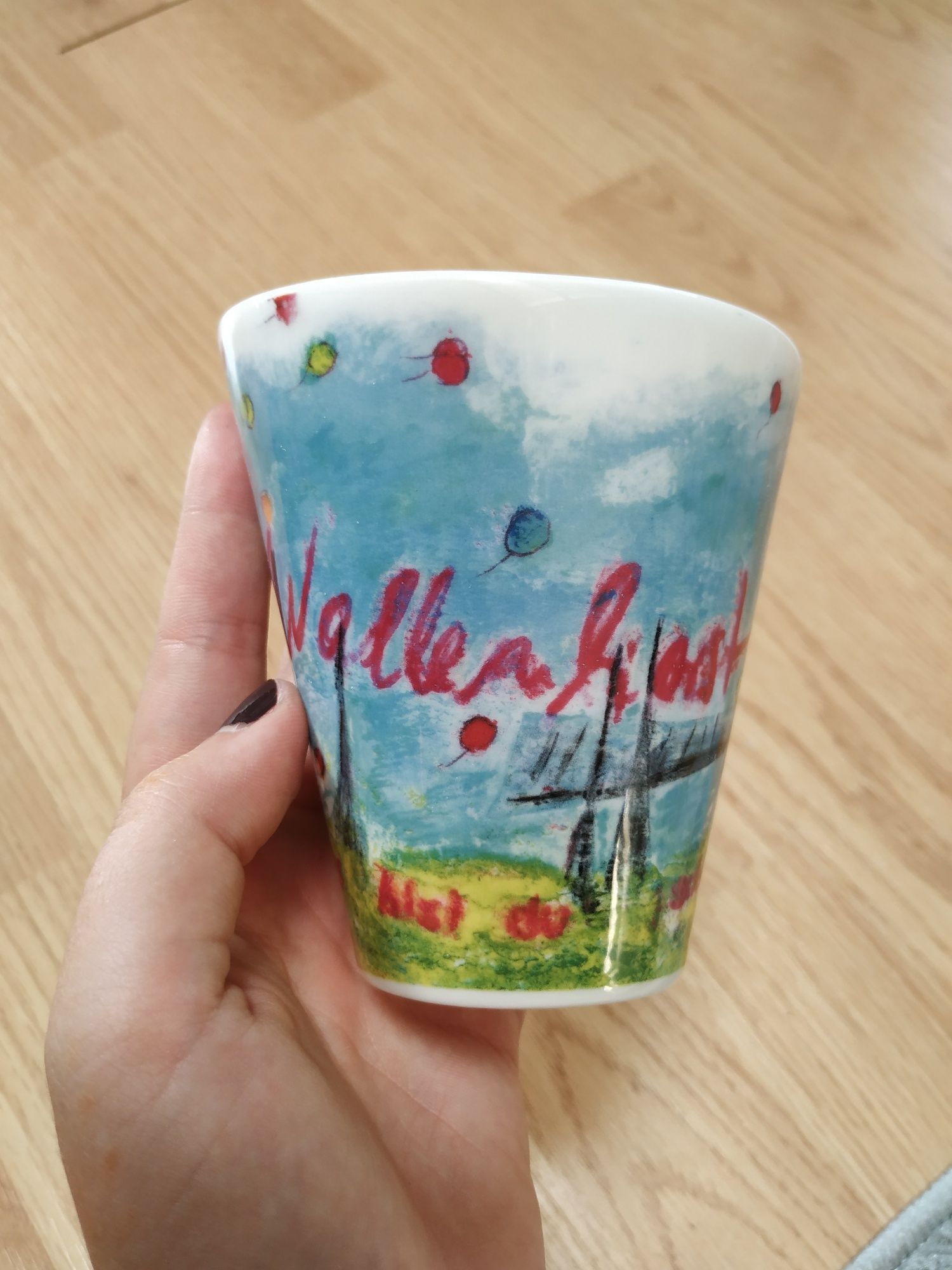 Zestaw New Wave Caffè by Villeroy & Boch - kubek, spodek i łyżeczka