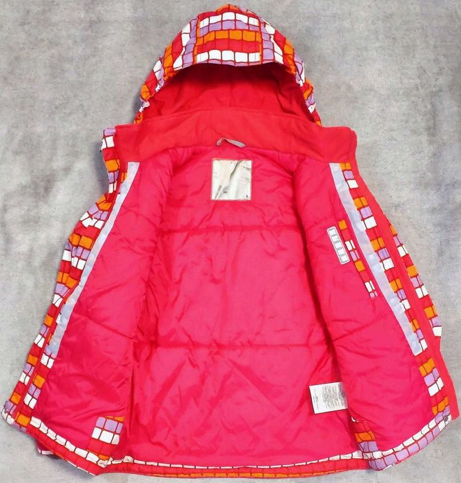 Kurtka zimowa z odpinanym kapturem Reima Tec Finland EU 152 kolorowa