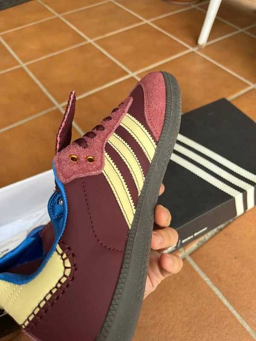 "Buty koszykówki "adidas_Samba_Nylon_Bonner_Fox_Brown R.37