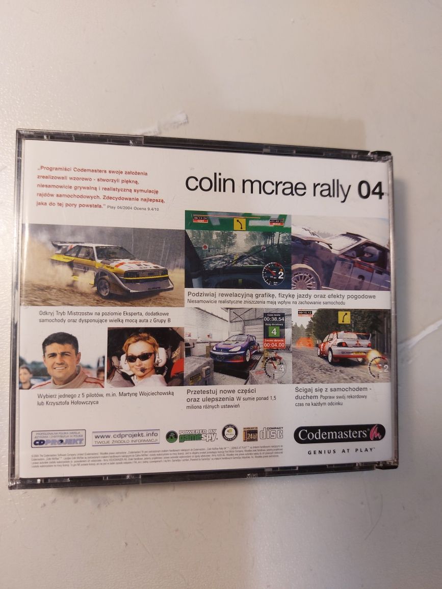 Colin Mcrae Rally 04 Polskie Wydanie PC gra na komputer