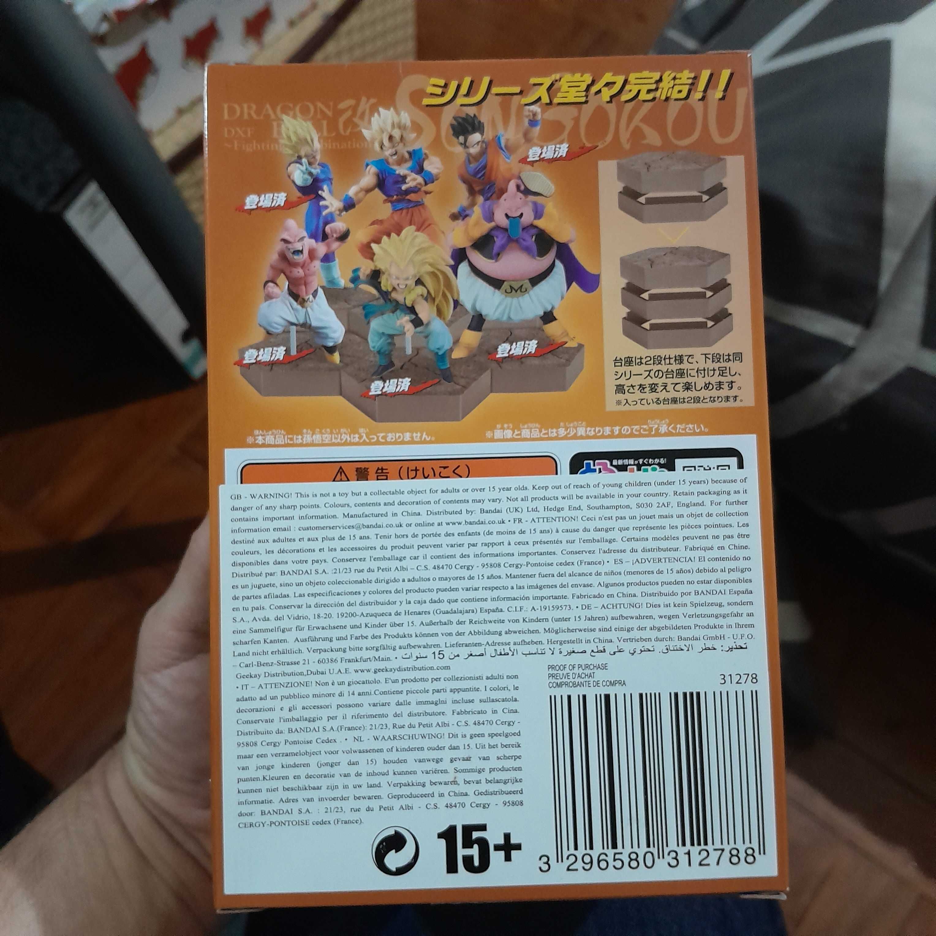 Dragon Ball - Figura Original Son Goku DXF Fighting Combination Vol.6