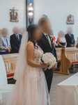 Piękna suknia ślubna Victoria rozmiar 38 z Atelier Paulina Mora