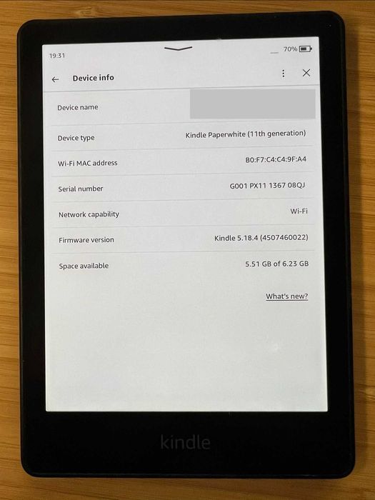 Kindle Paperwhite 11a geração