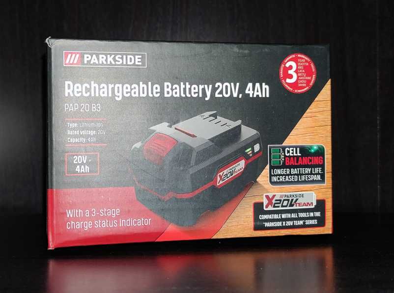 Akumulator Bateria Parkside 4Ah 20V Gwarancja