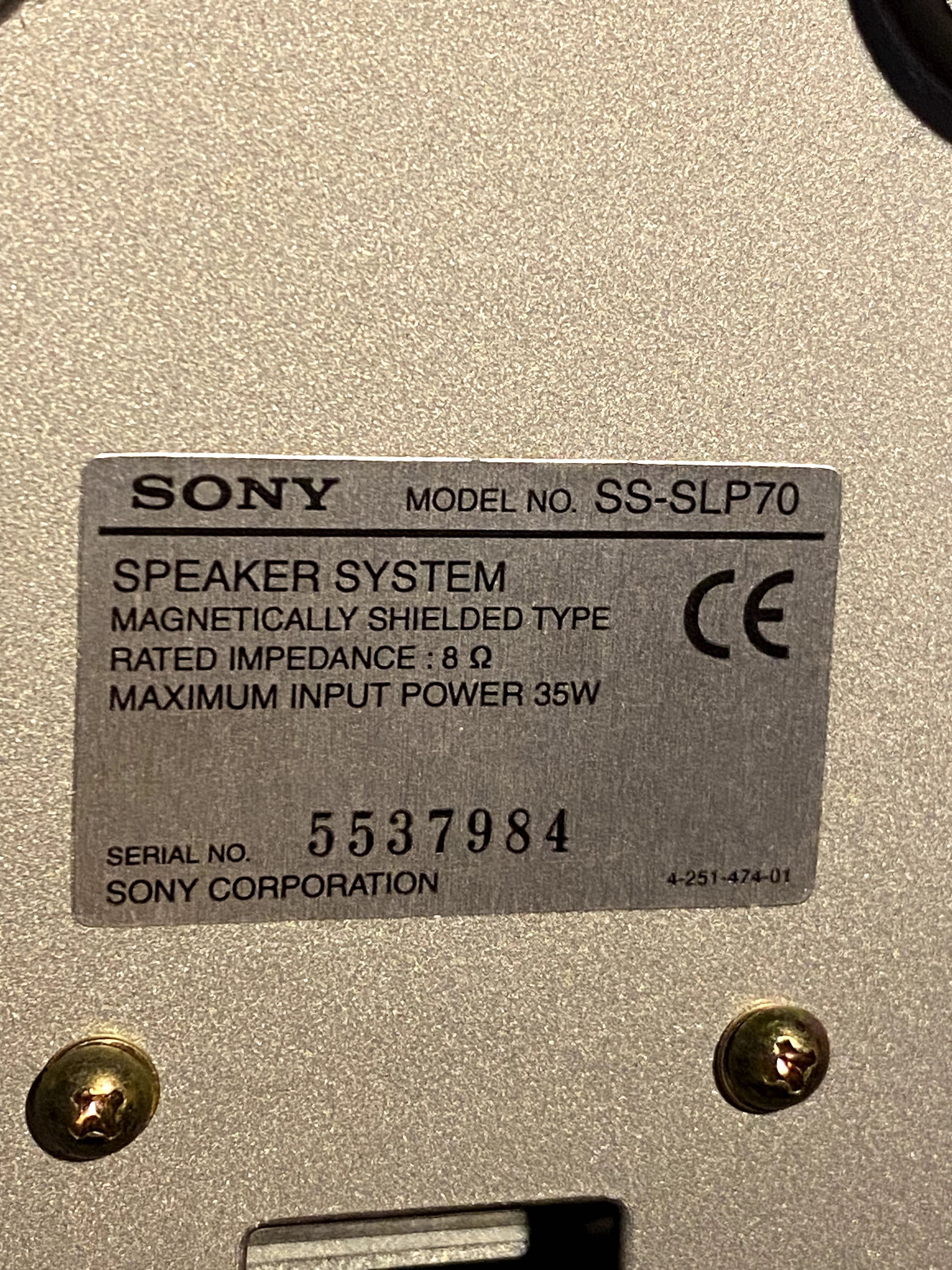 Sistema de som surround Sony