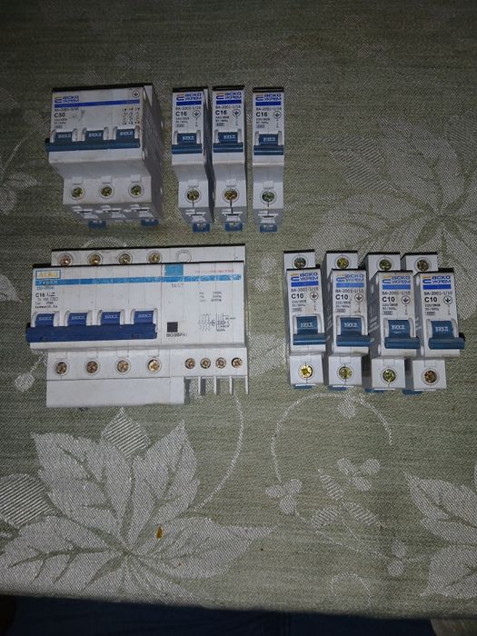 Автоматичні вимикачі аско укрем