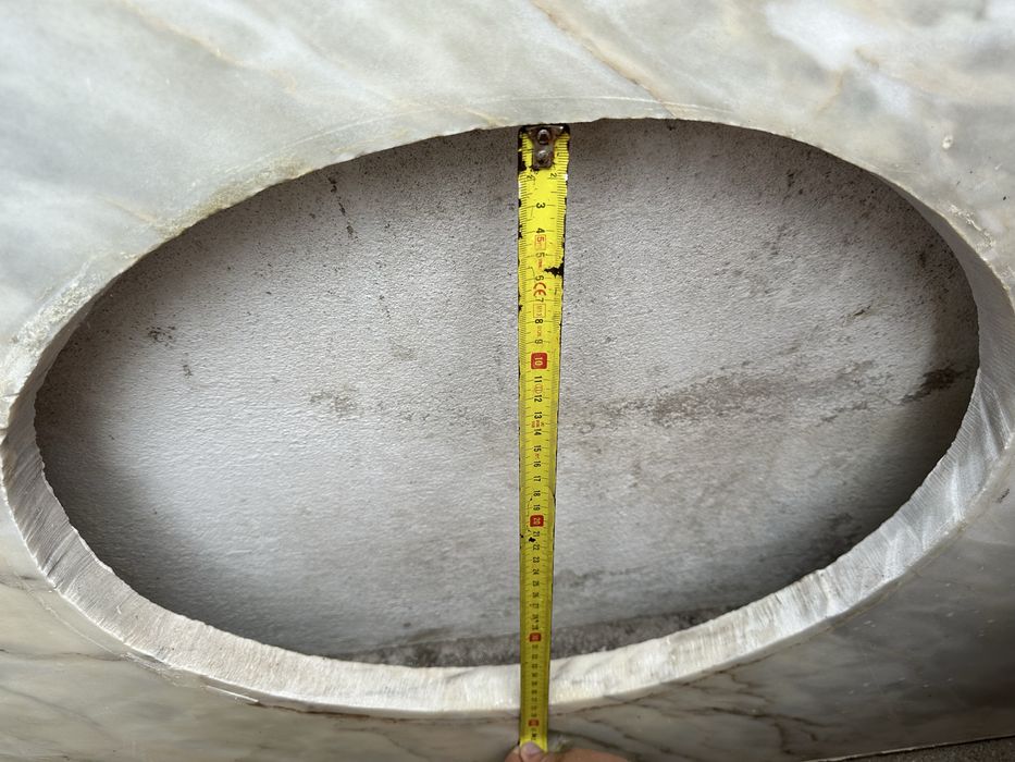 Pedra mármore de lavatório