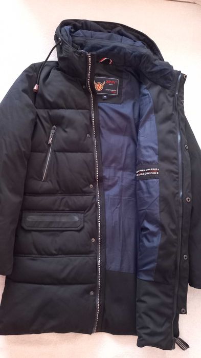 Куртка-парка зимова чоловіча у відмінному стані