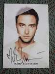 Mans Zelmerlow autograf