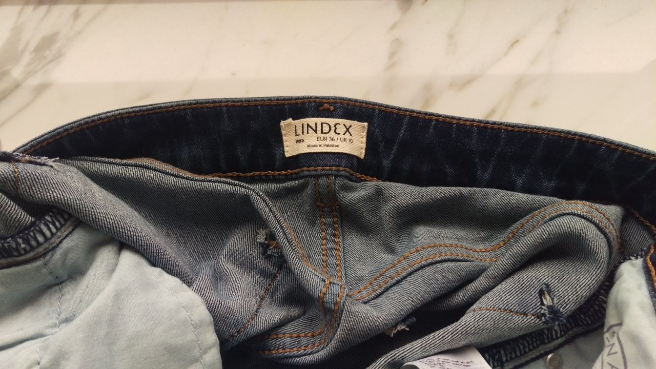 Lindex Vera женские синие джинсы скинни с высокой посадкой, размер S