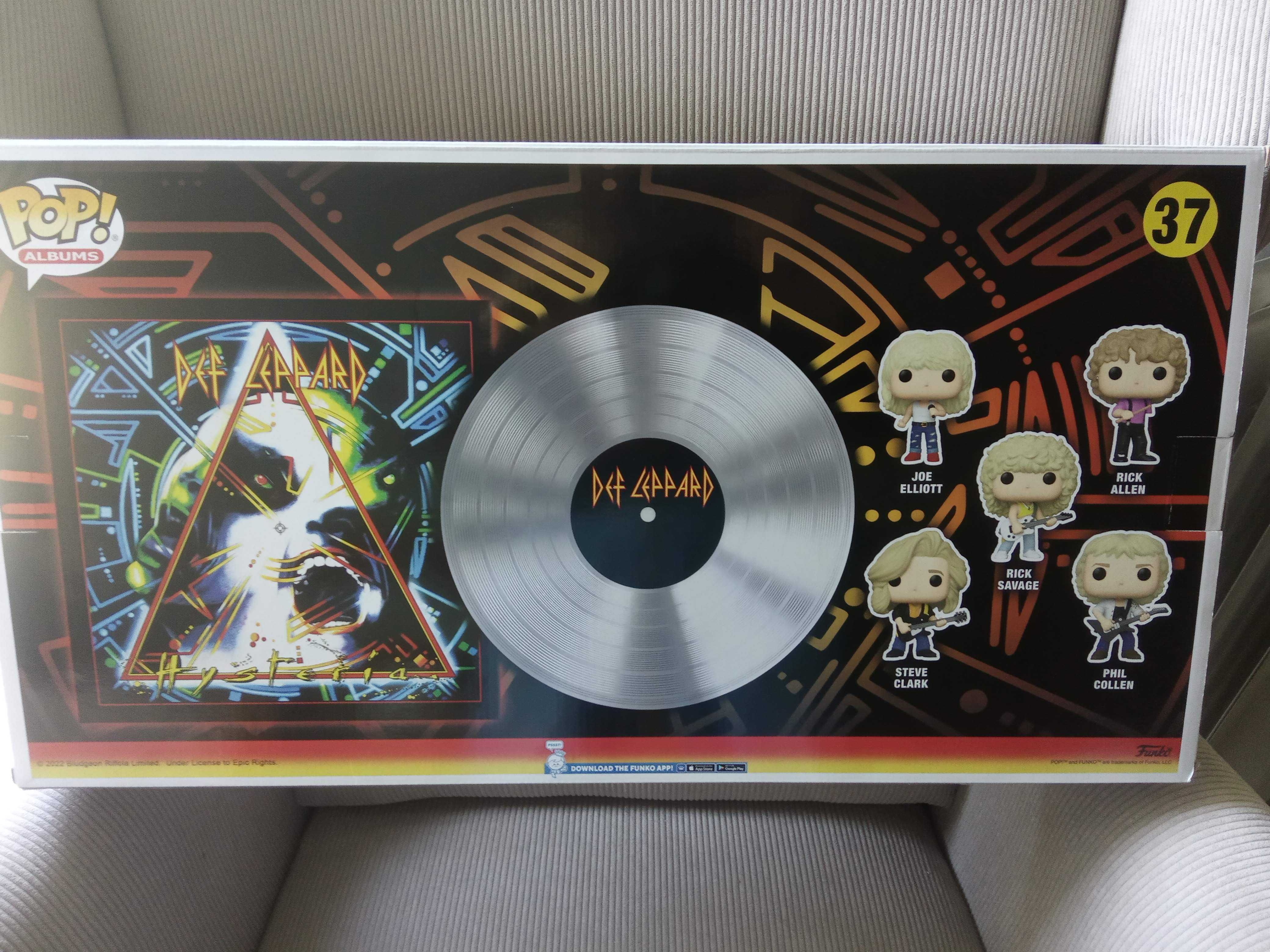 Def Leppard - Pop Albums -Funko #37 - Hysteria