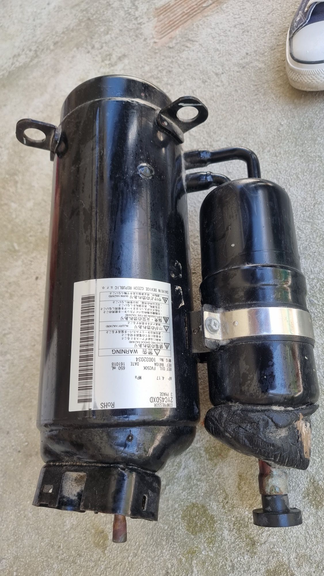 Compresor daikin - rohs