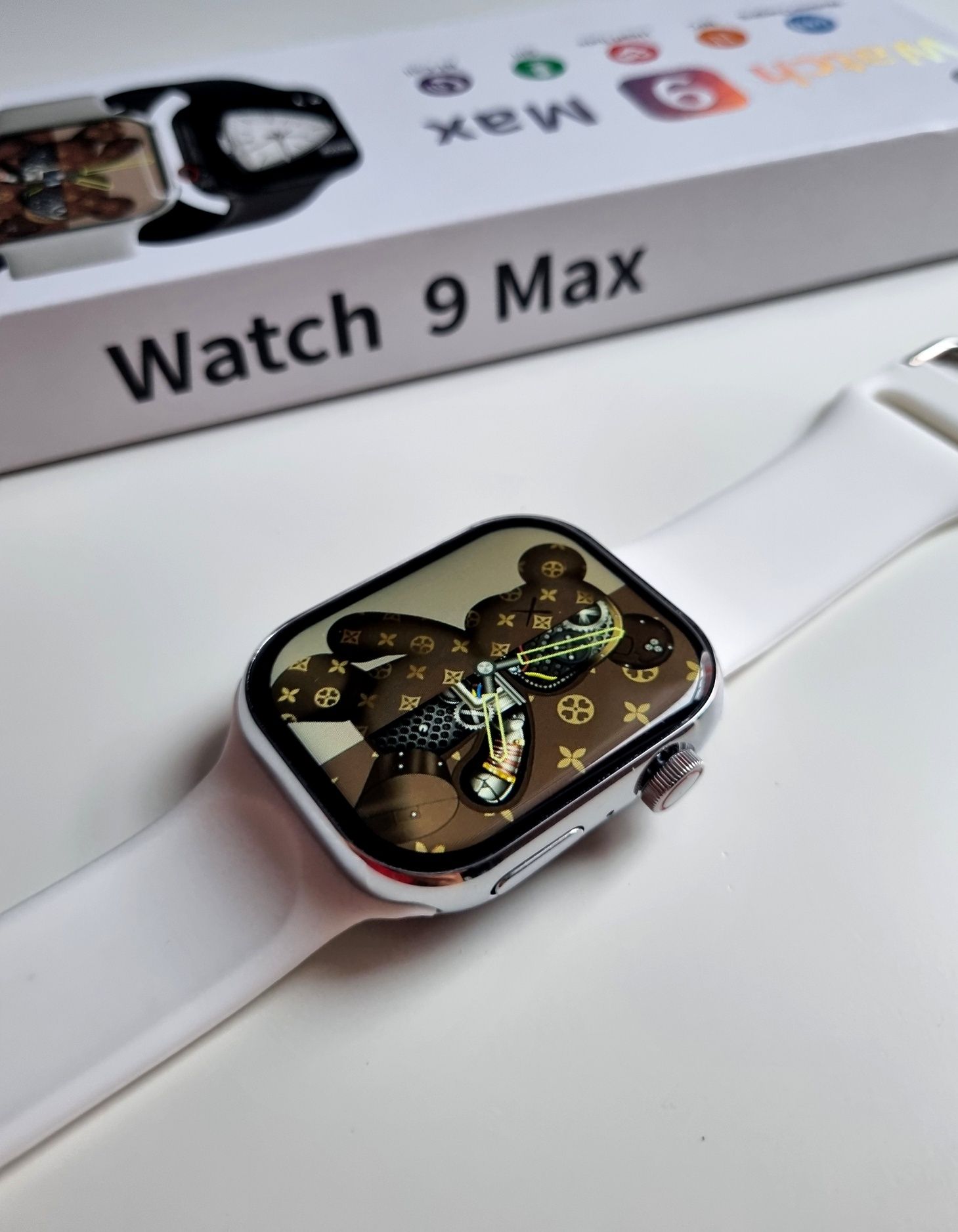 Smartwatch 9 Max biały