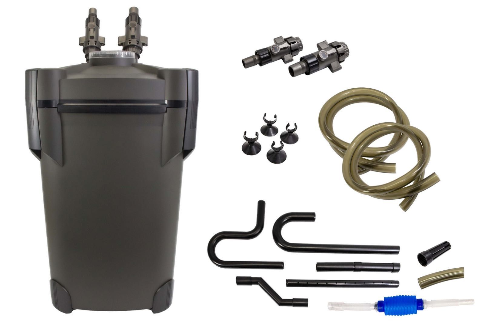 Filtr zewnętrzny - kubełkowy do akwarium 450L - 1400L, RESUN EF-2800