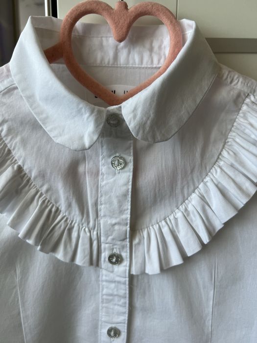 Продам сорочку білу шкільну 116 ріст Sinsay