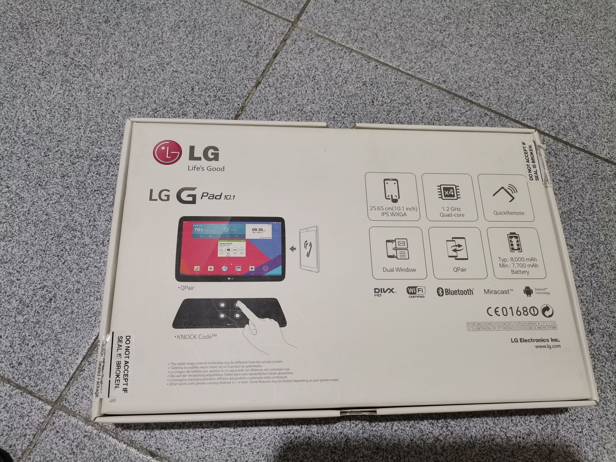 Tablet LG G PAD 10,1