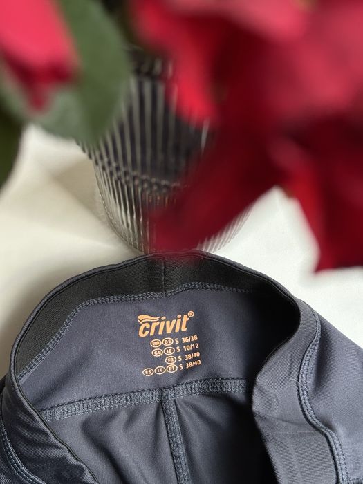 Zestaw 2 legginsów – Crivit i H&M – rozmiar S damskich czarne