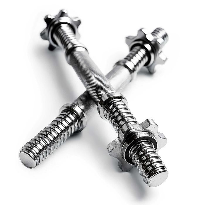 HANTLE ŻELIWNE 2x30 kg gryf Talerze zestaw 60kg