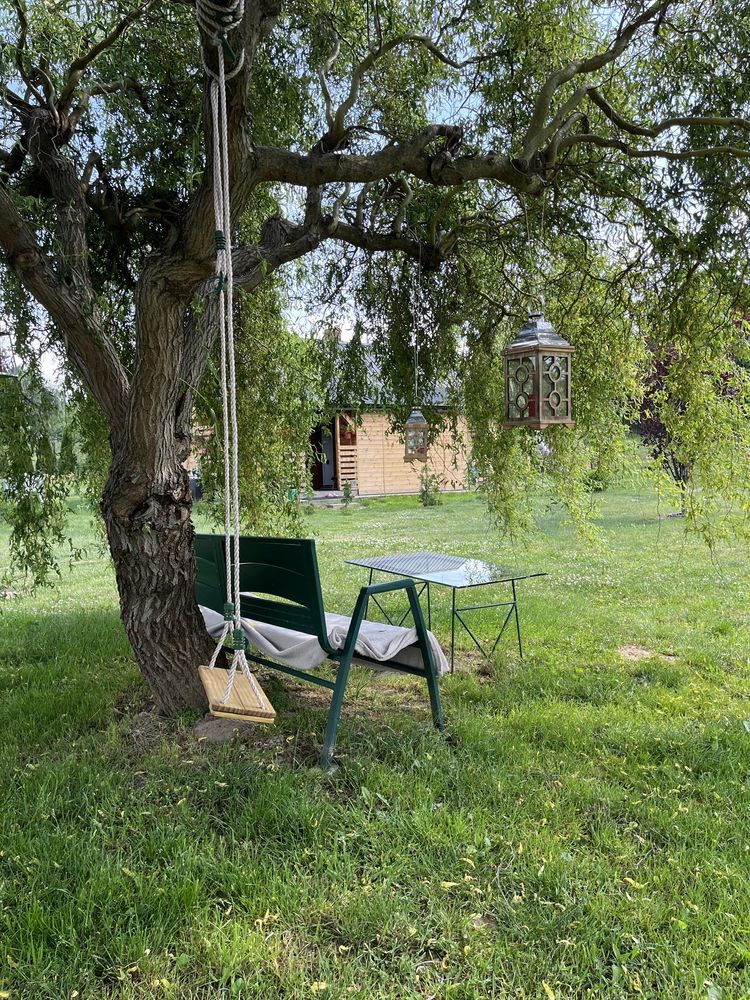 Domek do wynajęcia na dużej działce do użytku na wyłączność (z psami)