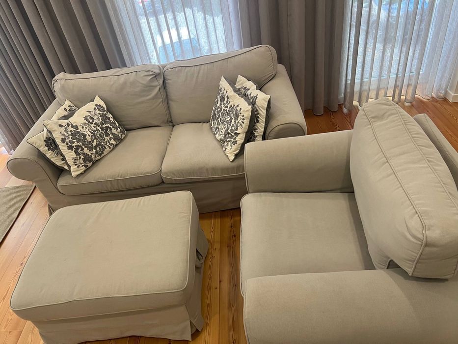 EKTORP Sofá 2 lugares Ikea conjunto