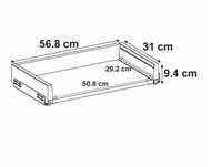 Nowa kompletna szuflada 60cm delinia hettich leroy merlin