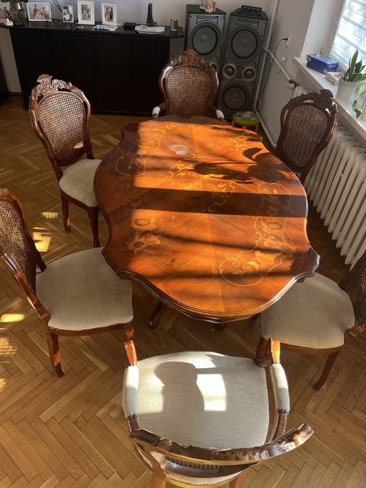 Sprzedam stol +6 krzesel