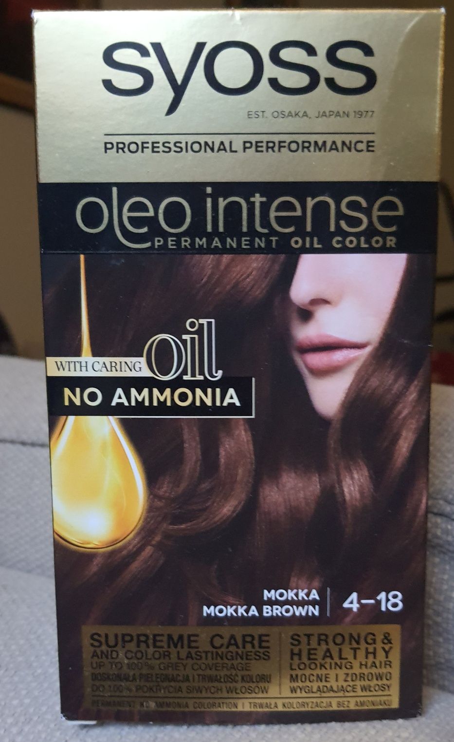 Syoss oleo intense mokka brown 4-18