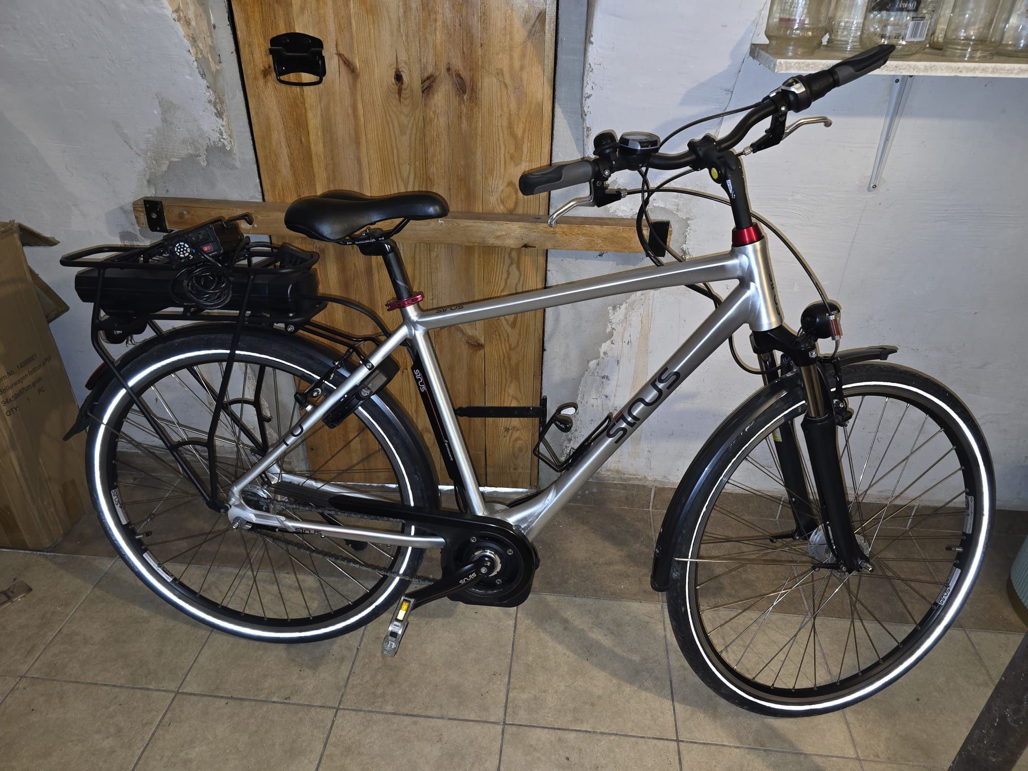 Bosch classic rower elektryczny winora z amortyzatorem z przodu