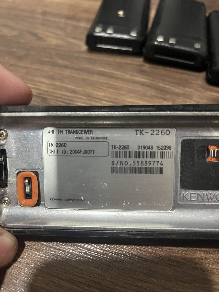 радиостанция, рации kenwood 5 штук tk-2260,3207