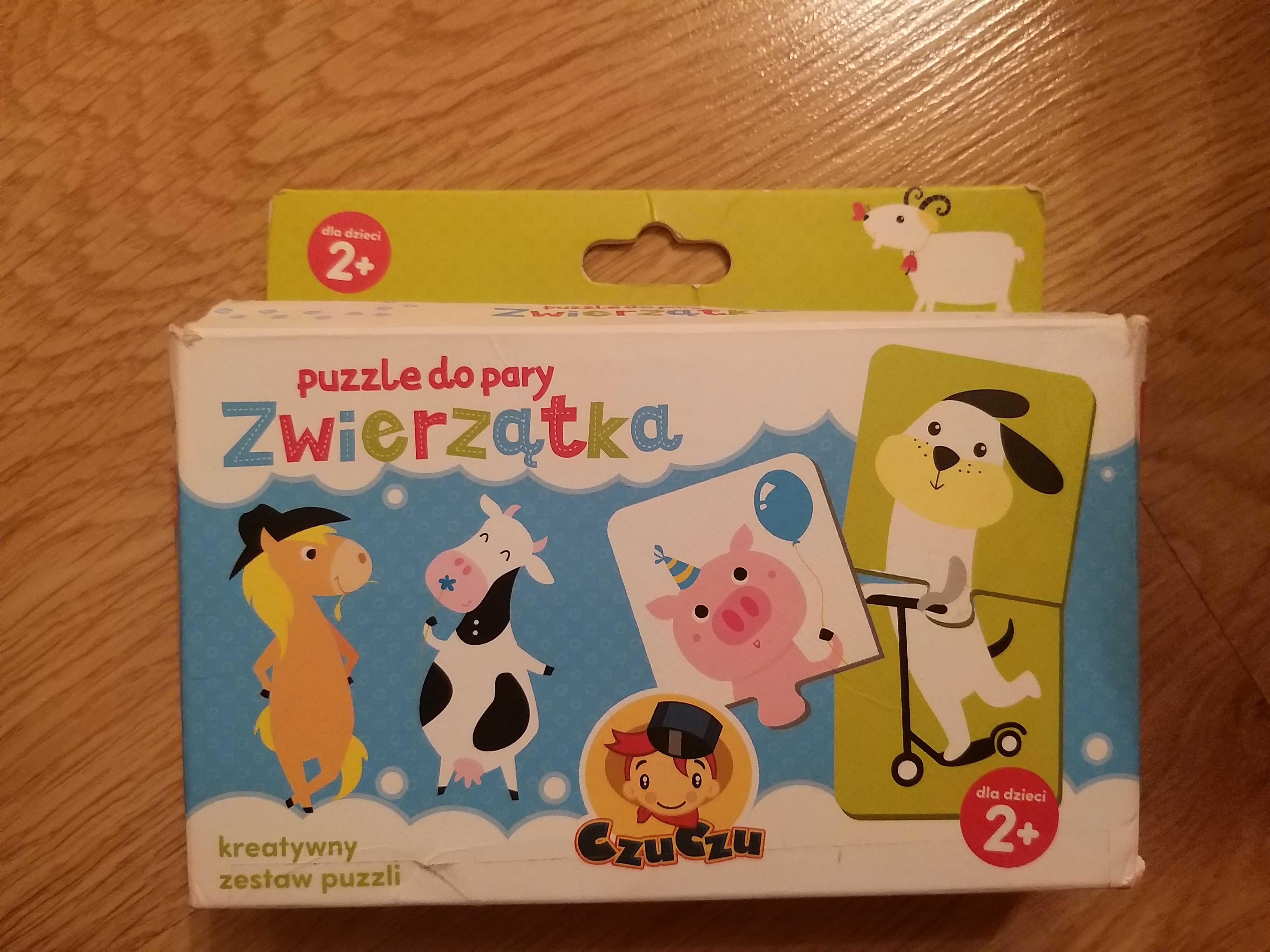 Zestaw puzzle układanki 2+