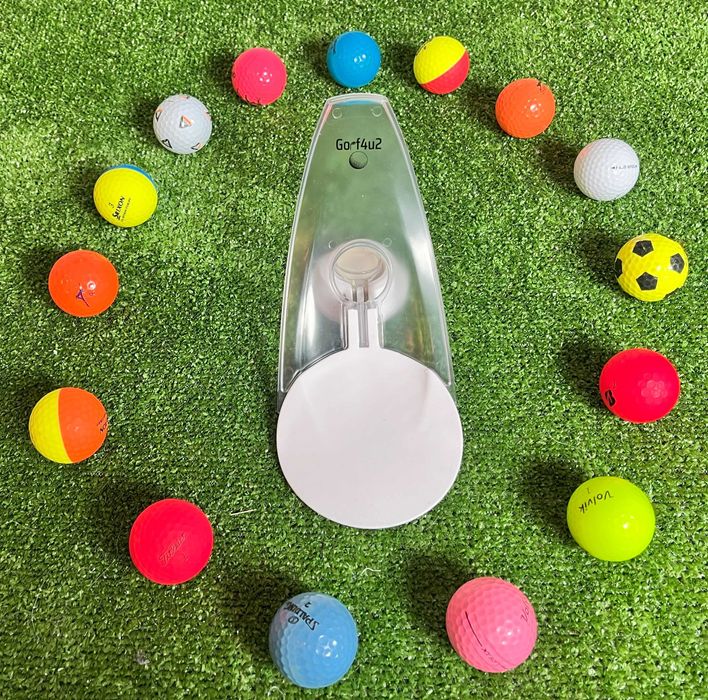 Trener Putt Golfowy - Biały -Doskonałe Narzędzie do Ćwiczeń Puttowania