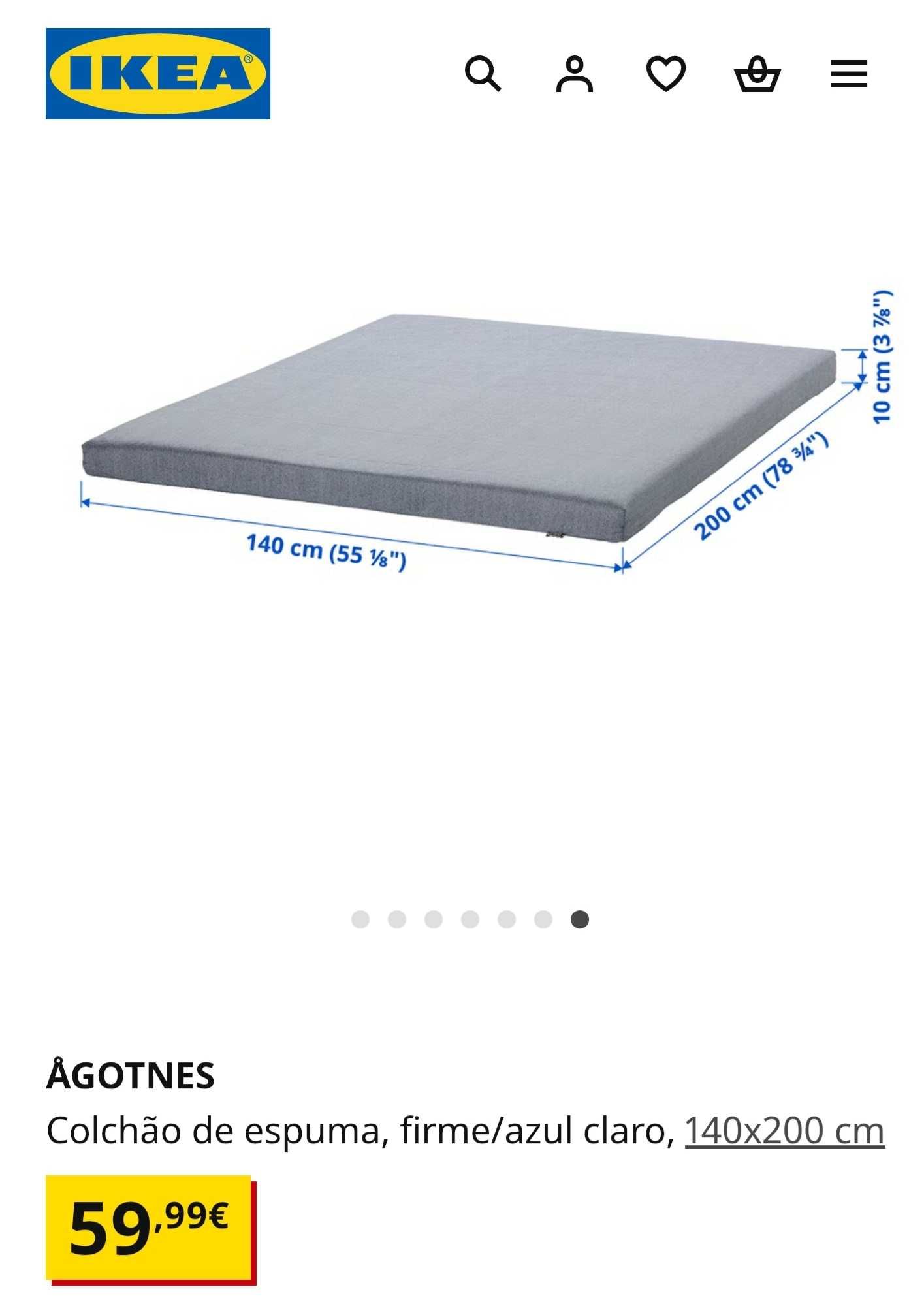 Cama casal NEIDEN ikea