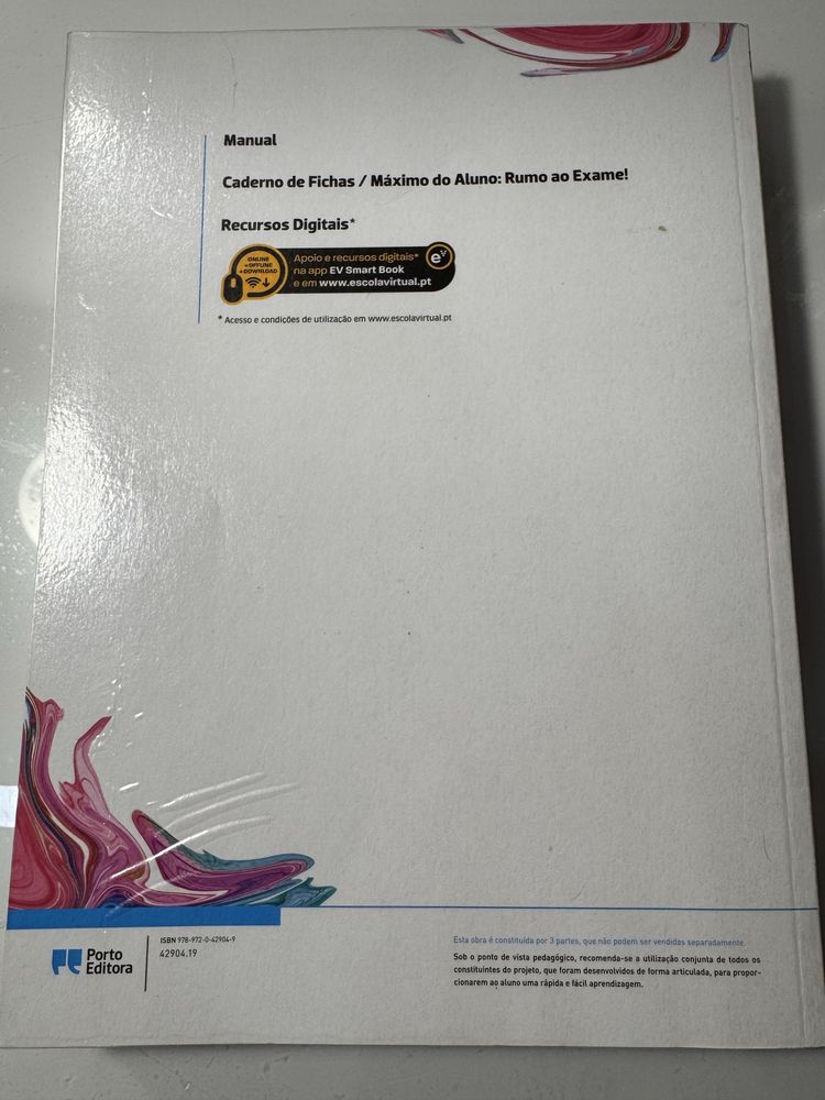 Manual e caderno de atividades matematica 12 ano- Maximo