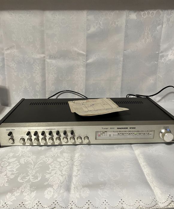 Unitra radmor 5122 tuner Am Radio Wieża Prl Vintage