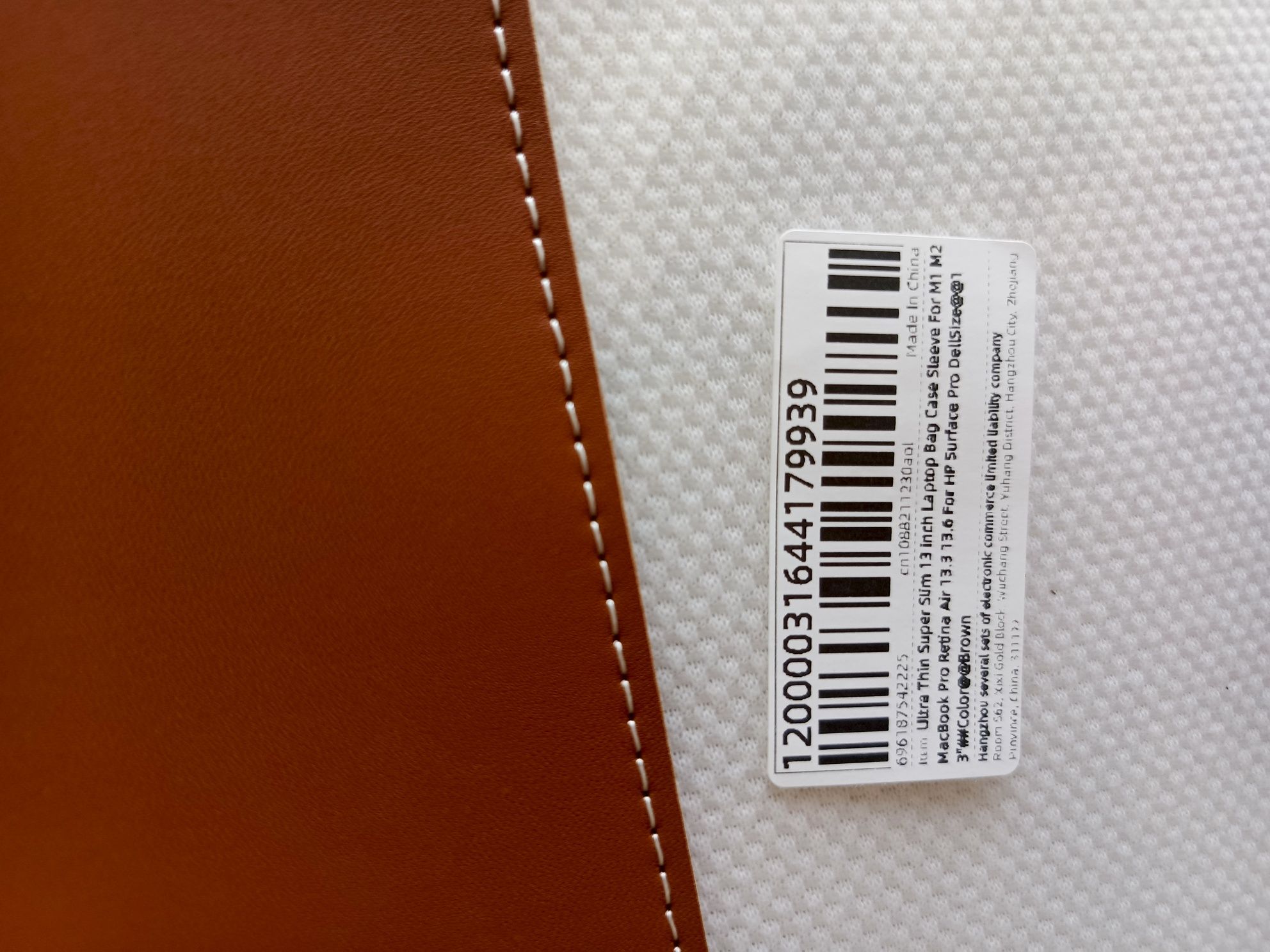2x piękne etui brąz do tablet max 10.1 cala/laptop 13.3-13.6 cala