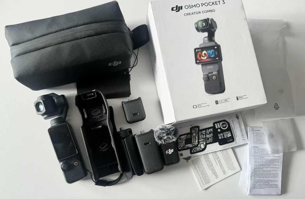 DJI Osmo pocket 3 creator combo stan idealny