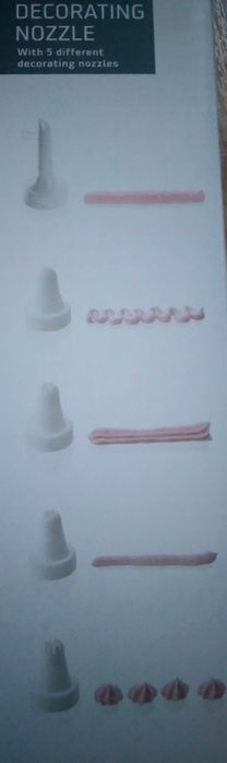 Nowy zestaw do dekoracji tortów i ciast