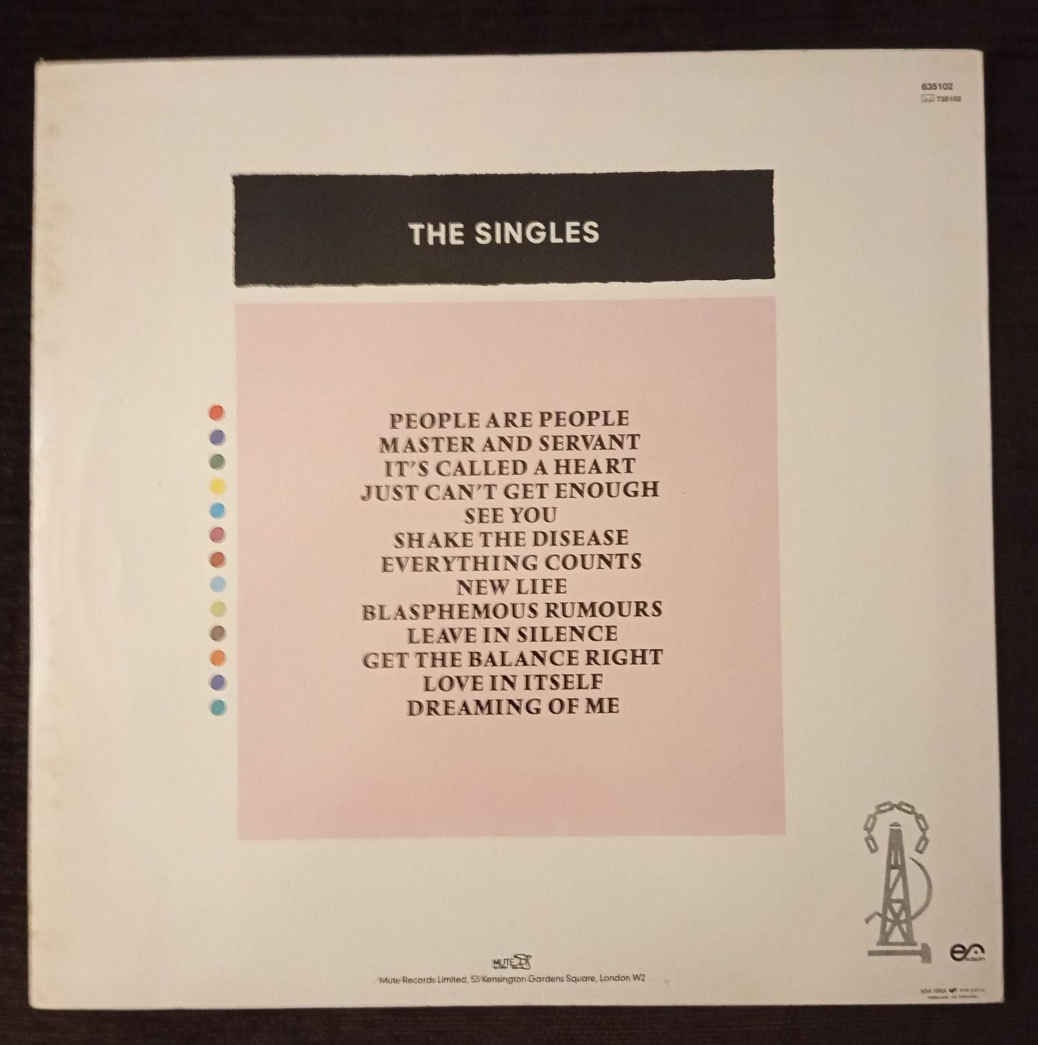 Vinil Depeche Mode - The singles 81-85